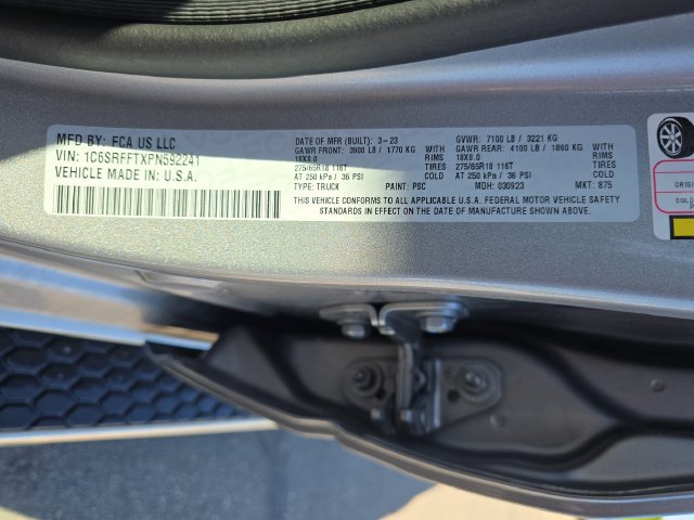 Used 2023 RAM 1500 Big Horn AWD/4WD image 14