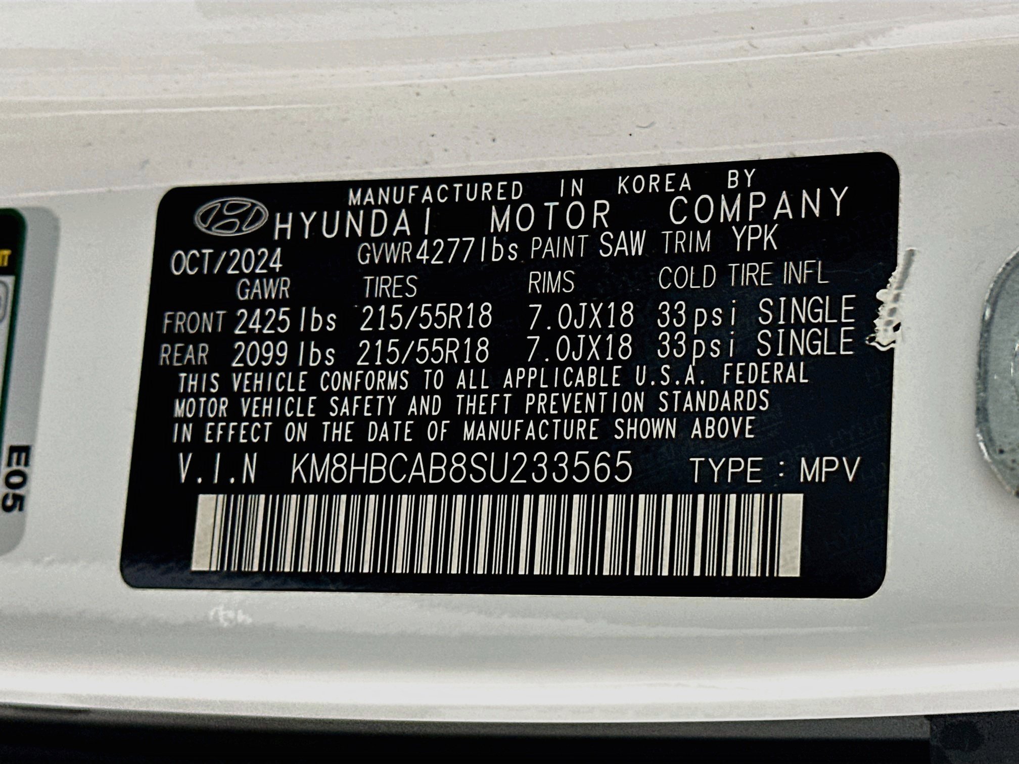 Used 2025 Hyundai Kona SEL AWD/4WD image 12