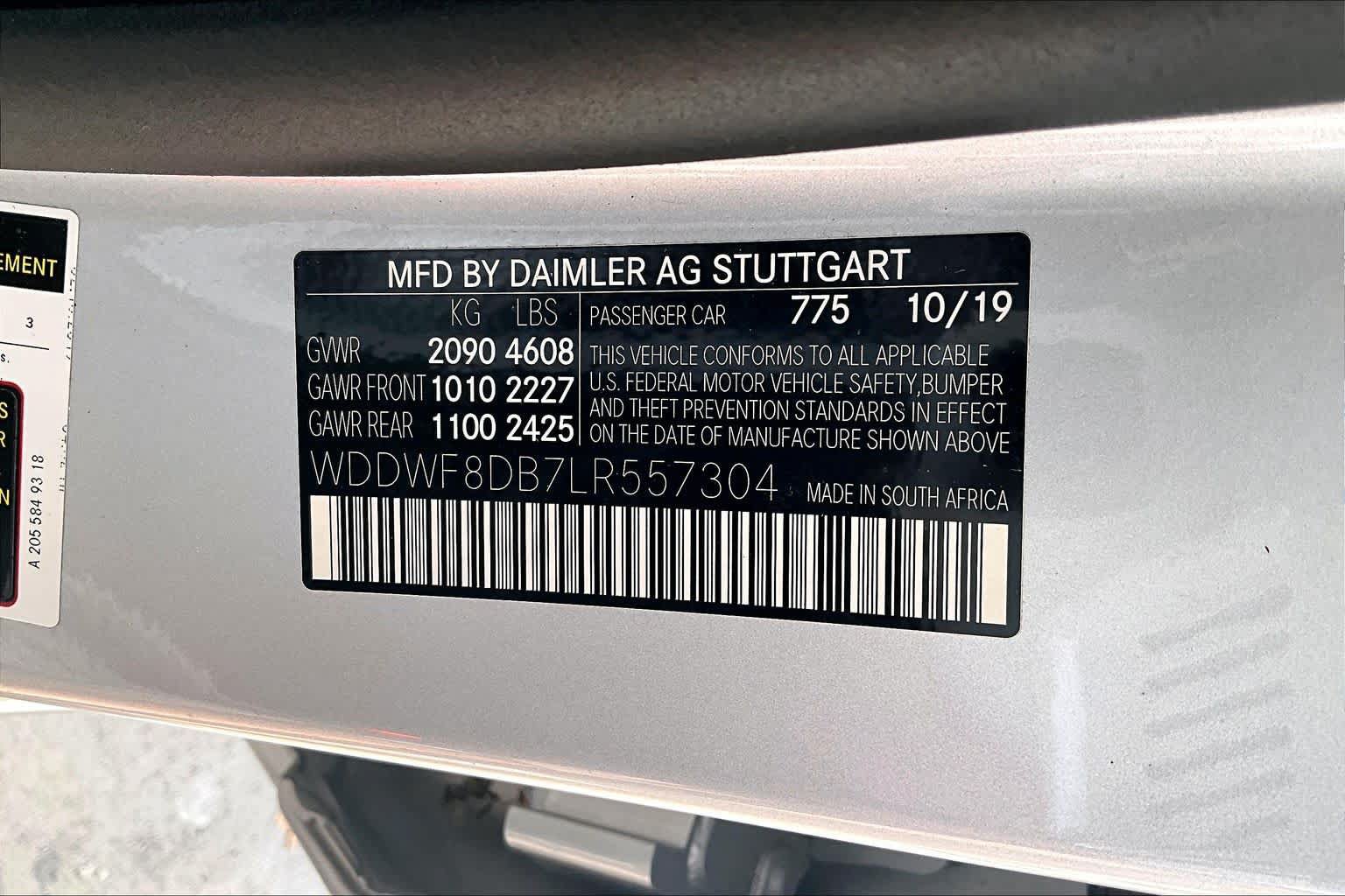 Certified 2020 Mercedes-Benz C 300 Sedan image 33