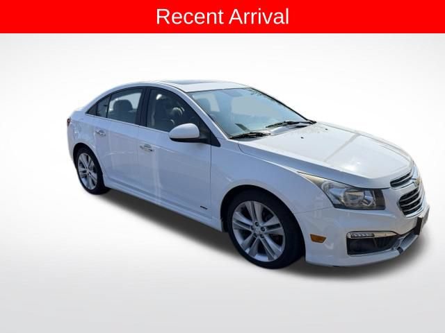 Used 2015 Chevrolet Cruze LTZ w/ Sun, Sound and Sport Package FWD image 1