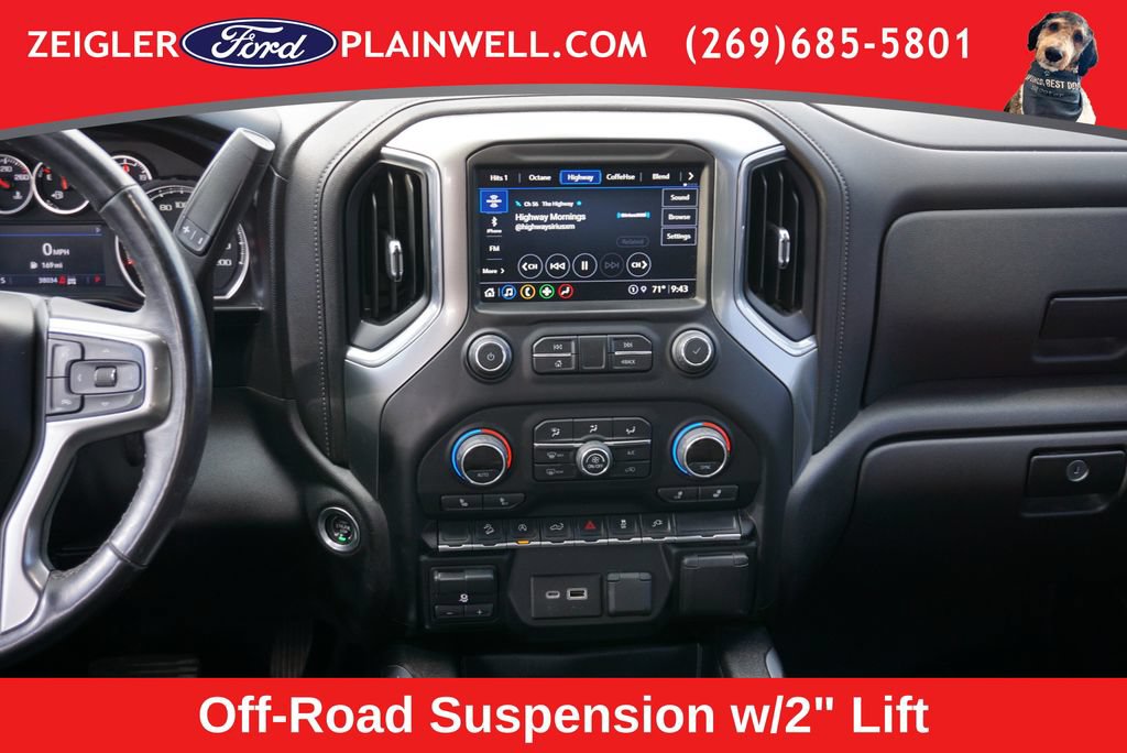 Used 2021 Chevrolet Silverado 1500 LT Trail Boss w/ Convenience Package II AWD/4WD image 15