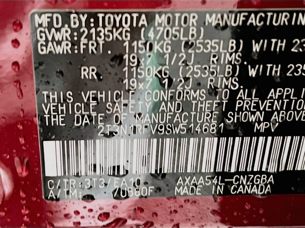 Certified 2025 Toyota RAV4 Limited w/ Advanced Technology Package AWD/4WD image 26