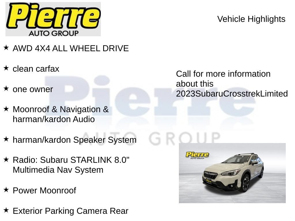 Used 2023 Subaru Crosstrek 2.5i Limited AWD/4WD image 7
