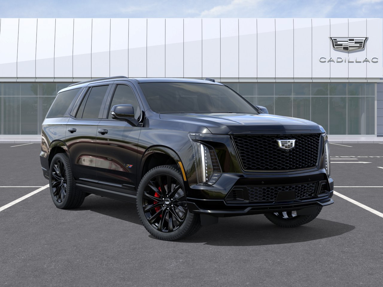 New 2026 Cadillac Escalade V w/ LPO, ONYX Package AWD/4WD image 7