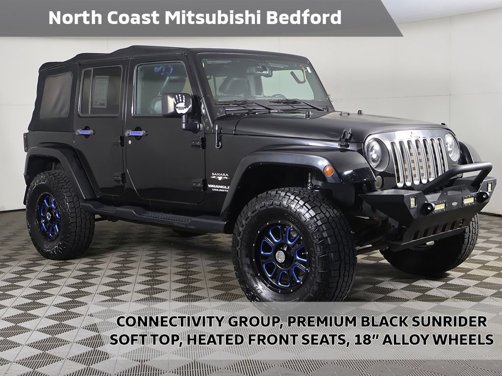 Used 2016 Jeep Wrangler Unlimited Sahara w/ Connectivity Group AWD/4WD 360° Tour