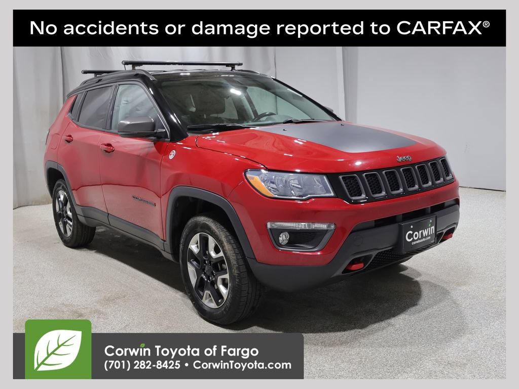 Used 2018 Jeep Compass Trailhawk w/ Cold Weather Group AWD/4WD image 1