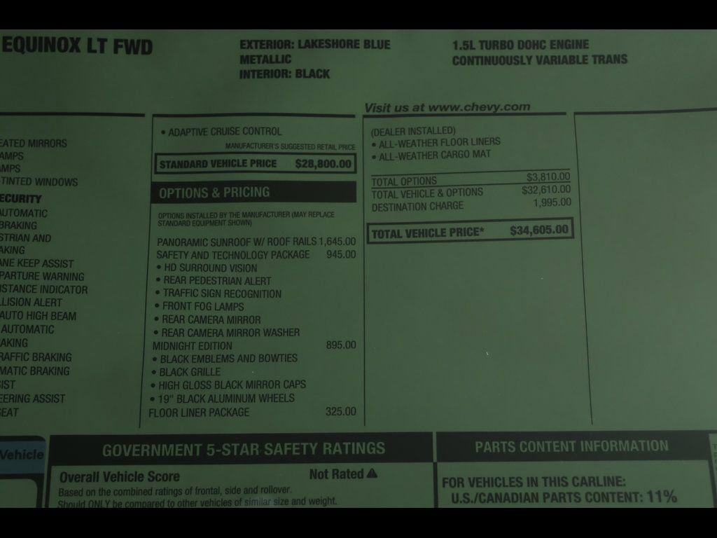 New 2026 Chevrolet Equinox LT w/ Midnight Edition image 25