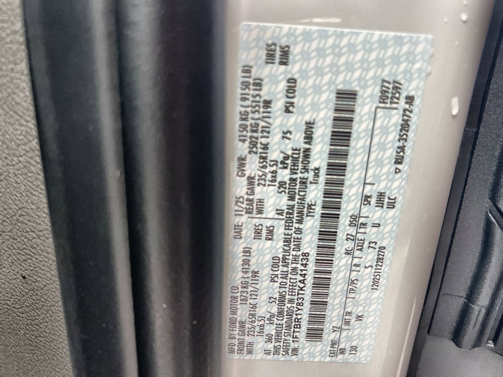 New 2026 Ford Transit 250 Low Roof image 26