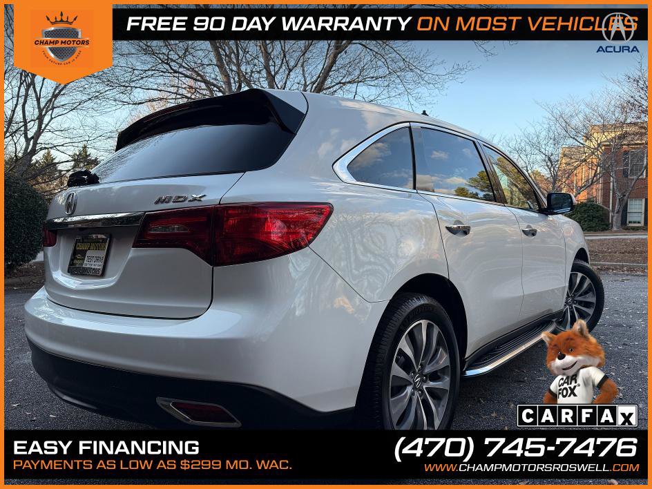 Used 2016 Acura MDX w/Tech image 8