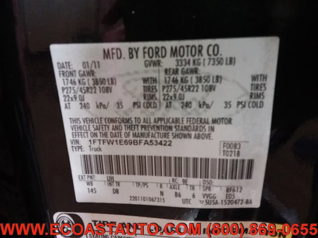 Used 2011 Ford F150 Harley-Davidson AWD/4WD image 19