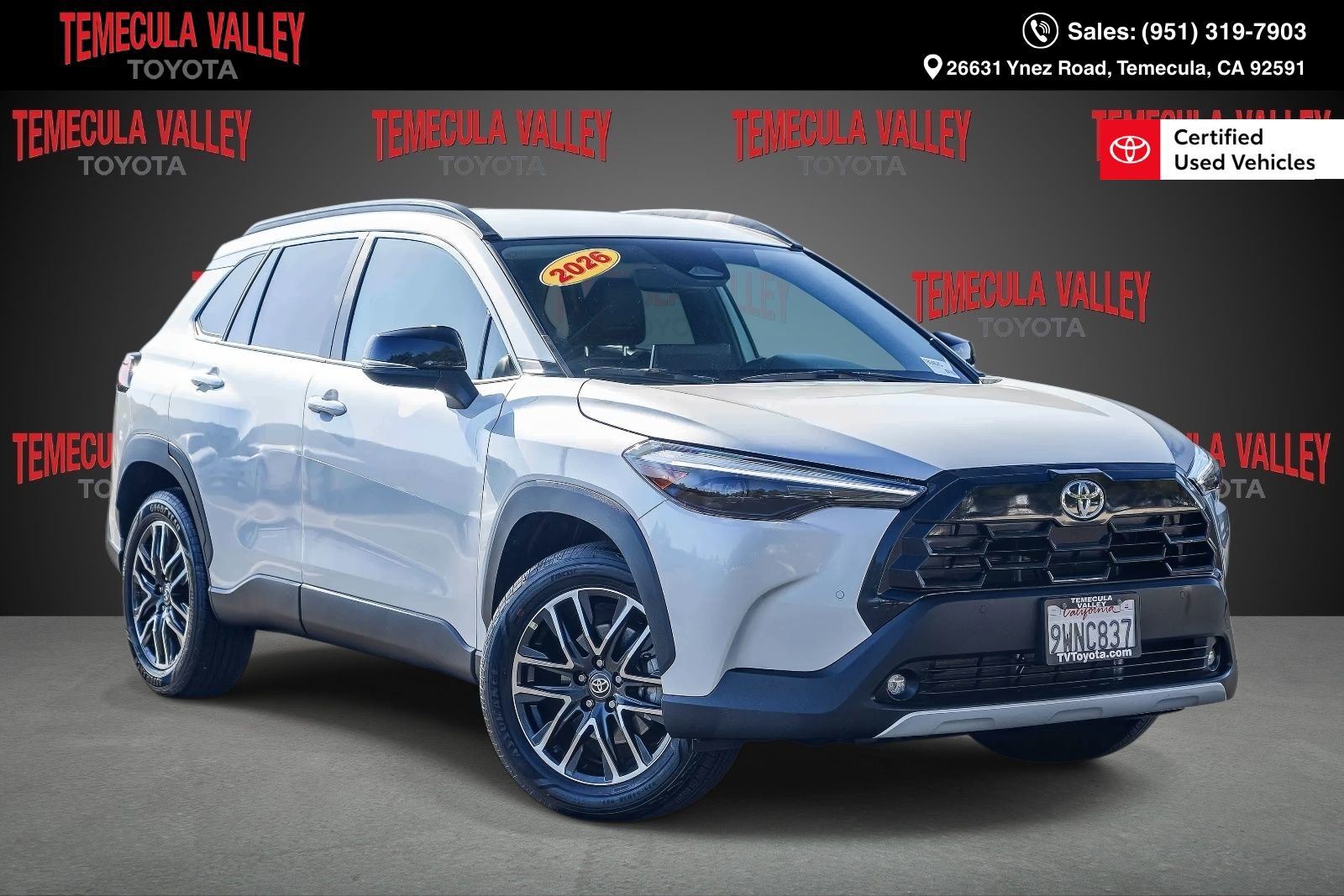 Certified 2026 Toyota Corolla Cross XLE w/ Black Badges Package (TMS) image 1