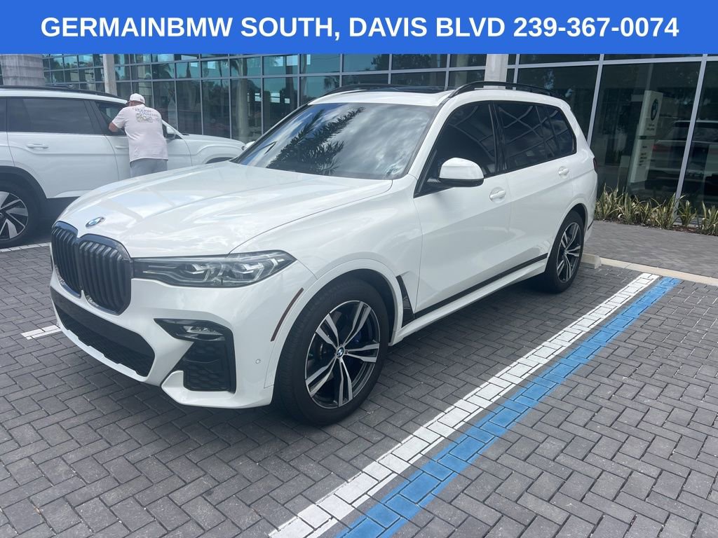 Certified 2022 BMW X7 xDrive40i w/ M Sport Package AWD/4WD image 1