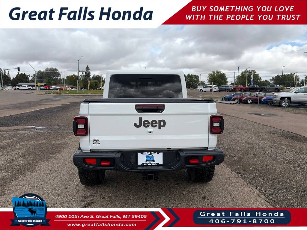 Used 2021 Jeep Gladiator Rubicon w/ Uconnect 4C Nav & Sound Group AWD/4WD image 6