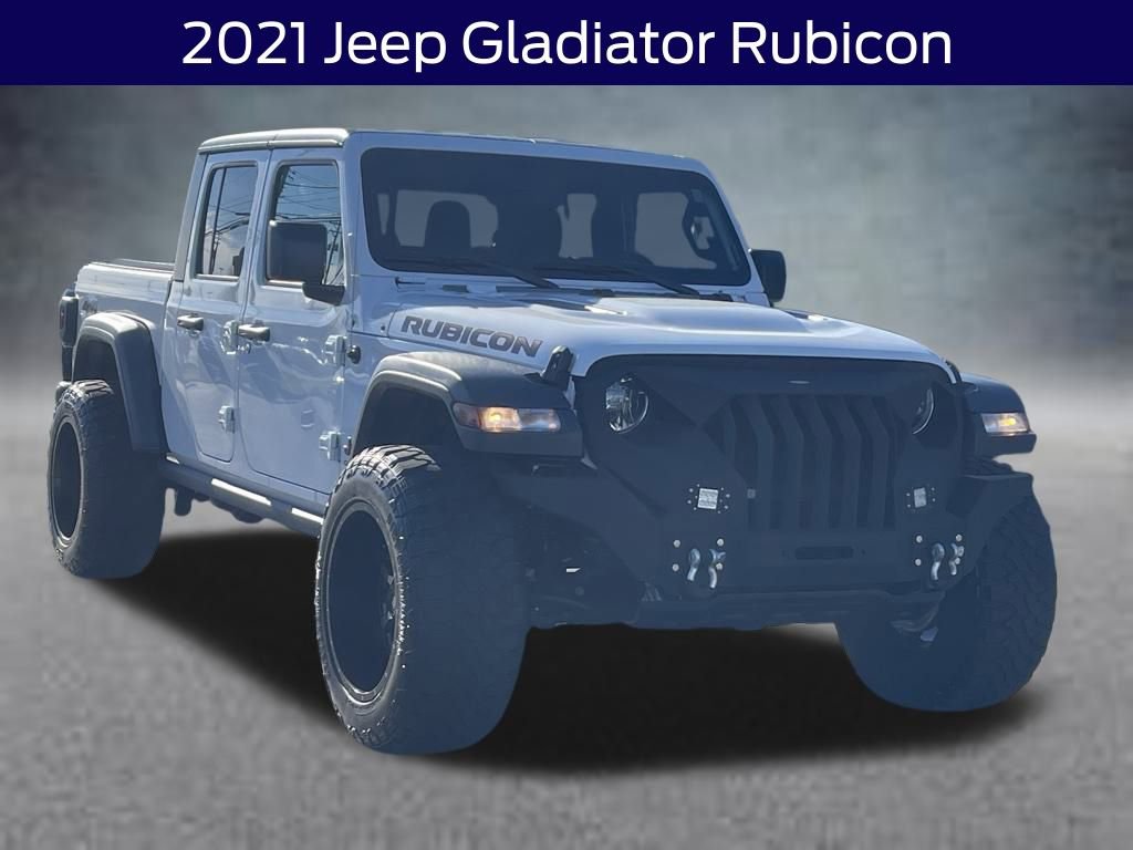 Used 2021 Jeep Gladiator Rubicon w/ Trailer Tow Package image 1