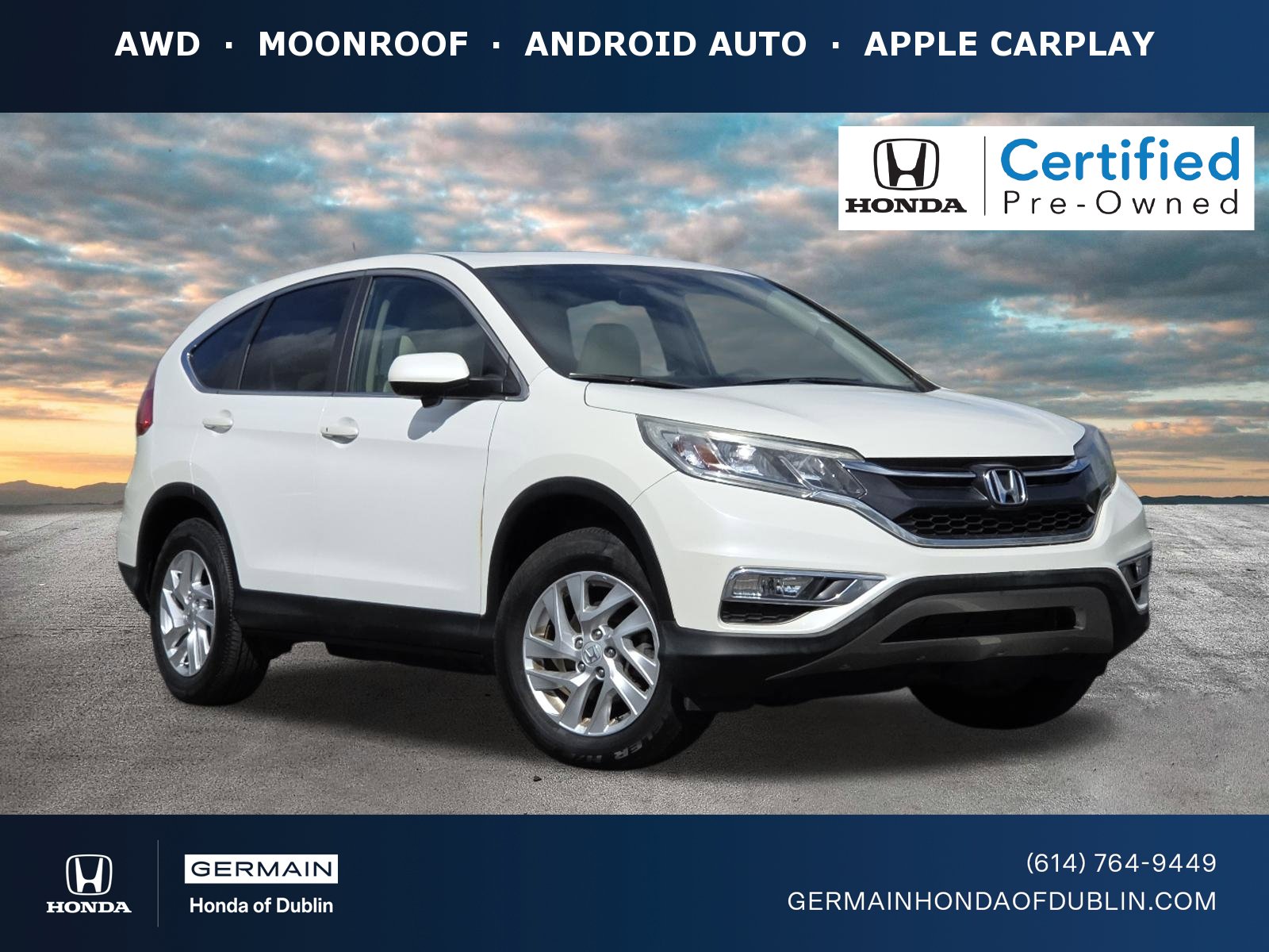 Used 2016 Honda CR-V EX image 1