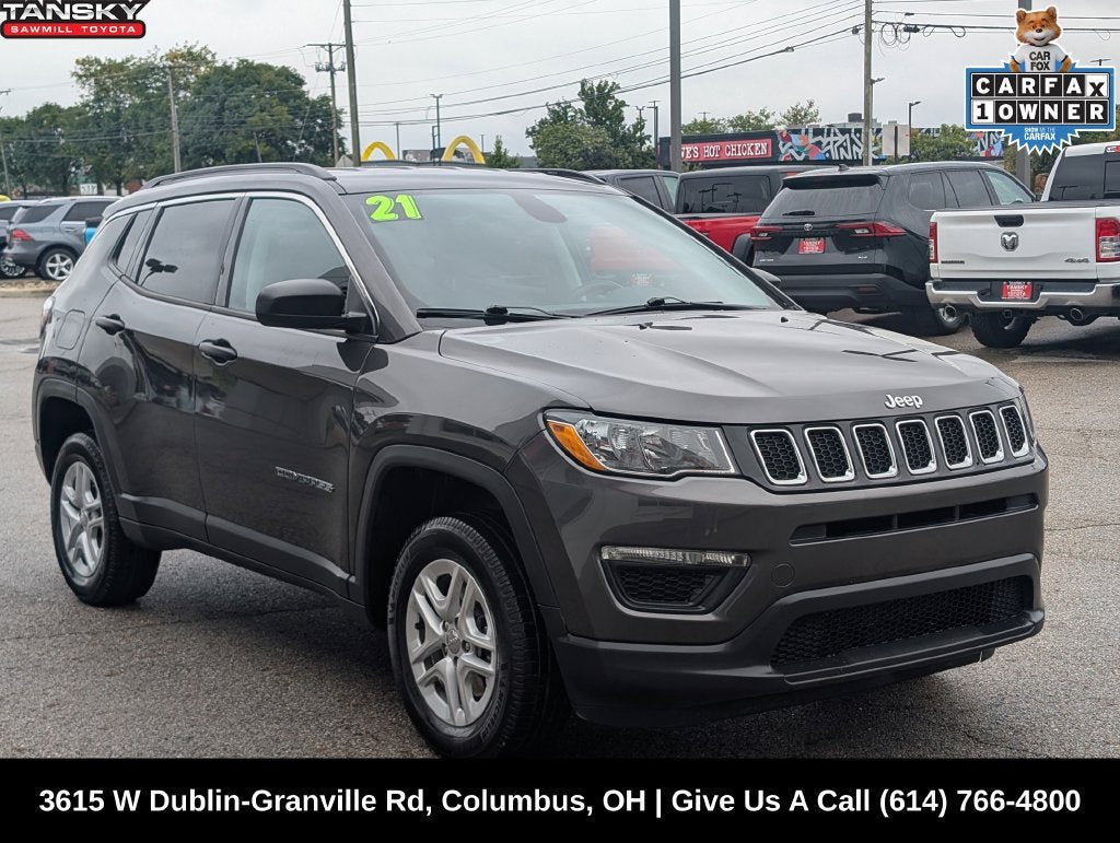 Used 2021 Jeep Compass Sport w/ Cold Weather Group