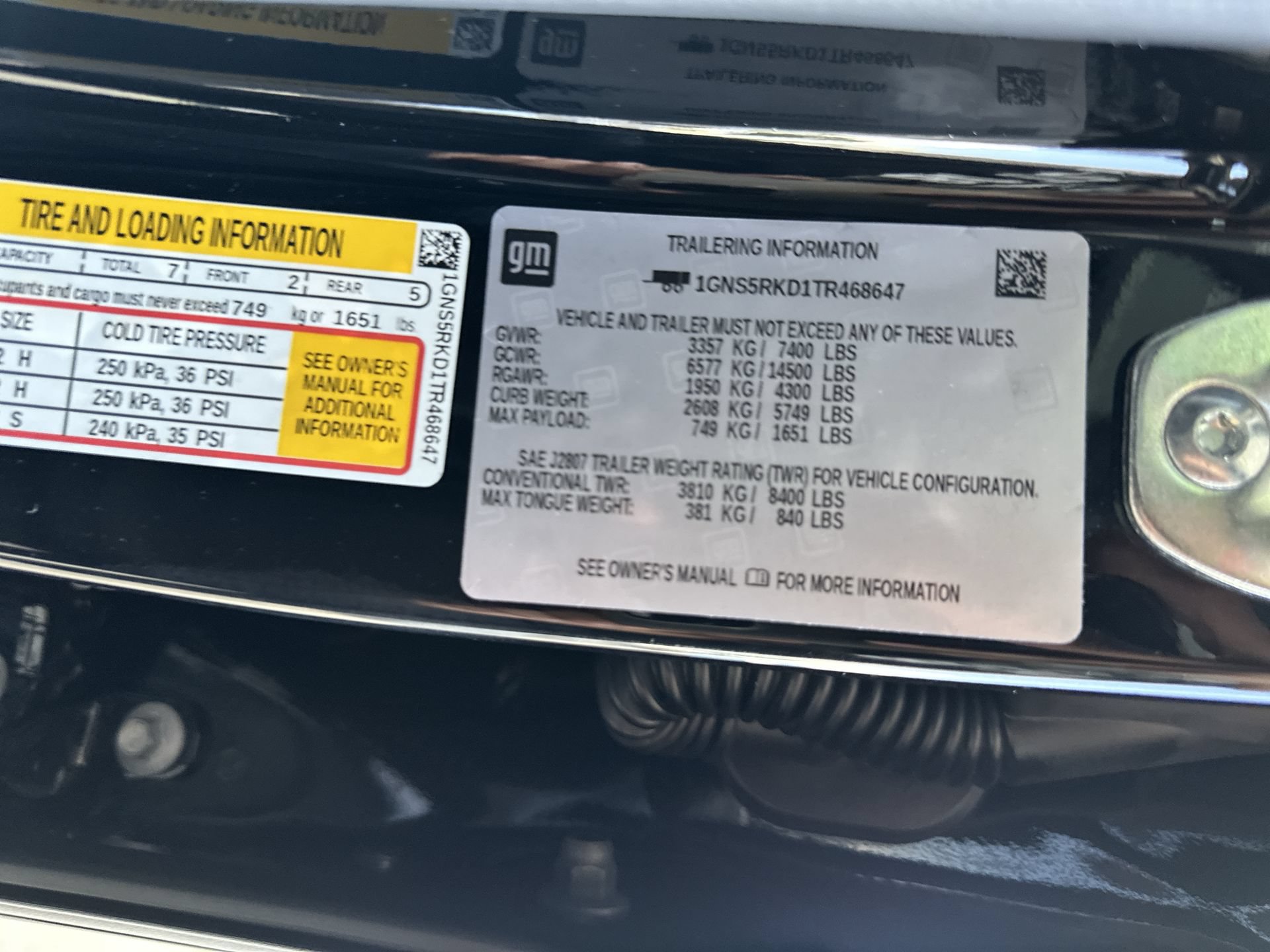 New 2026 Chevrolet Tahoe RST w/ Comfort Package RWD image 33