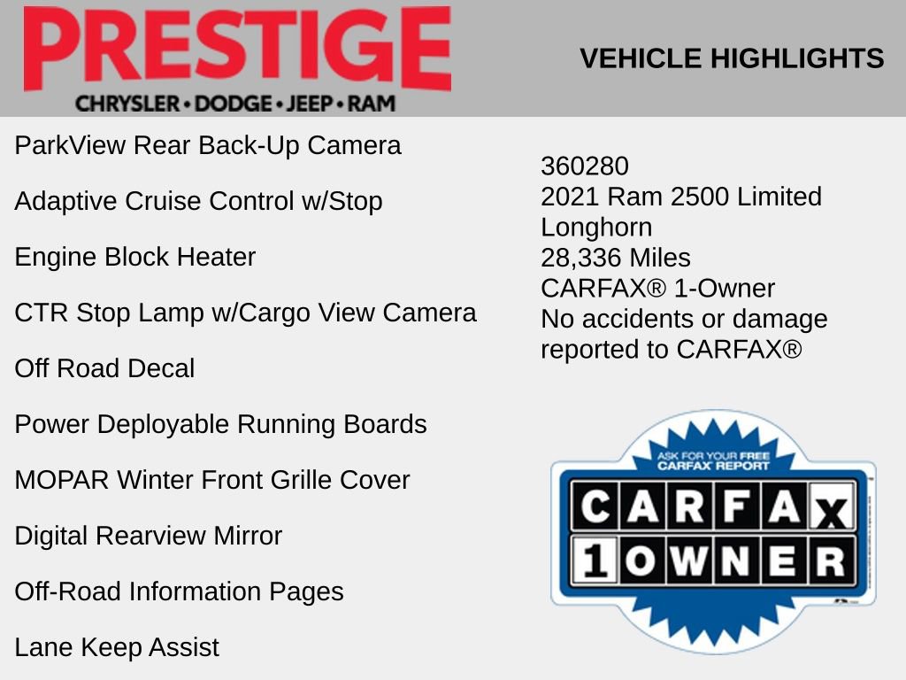 Used 2021 RAM 2500 Limited AWD/4WD image 12