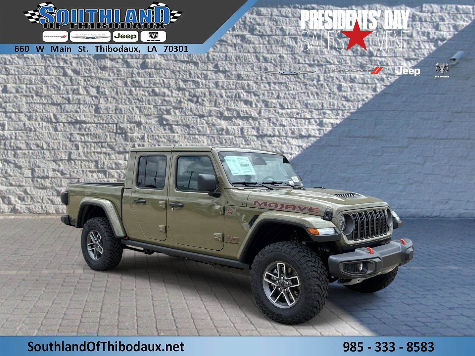 New 2026 Jeep Gladiator Mojave AWD/4WD image 1