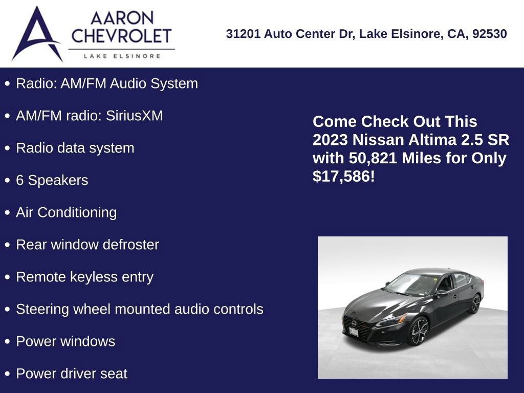 Used 2023 Nissan Altima 2.5 SR image 5