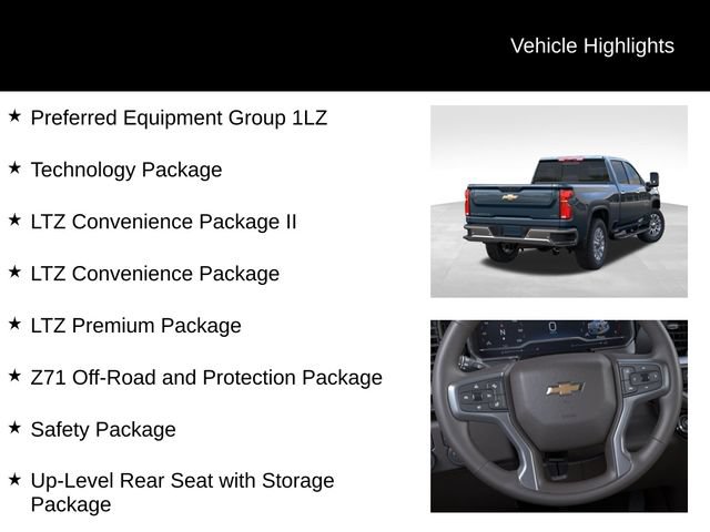 New 2026 Chevrolet Silverado 2500 LTZ w/ LTZ Premium Package AWD/4WD image 3