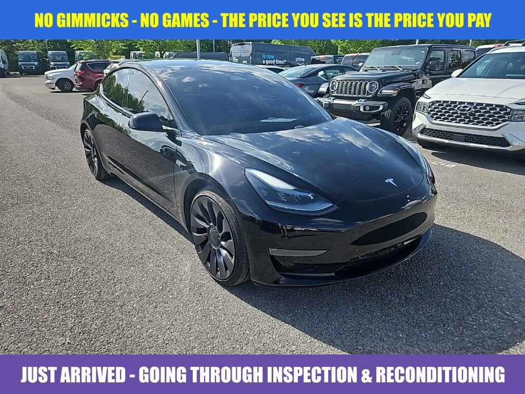 Used 2021 Tesla Model 3 Performance image 1