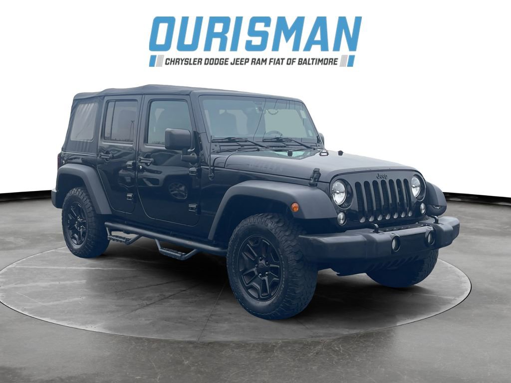 Used 2018 Jeep Wrangler Unlimited Willys Wheeler
