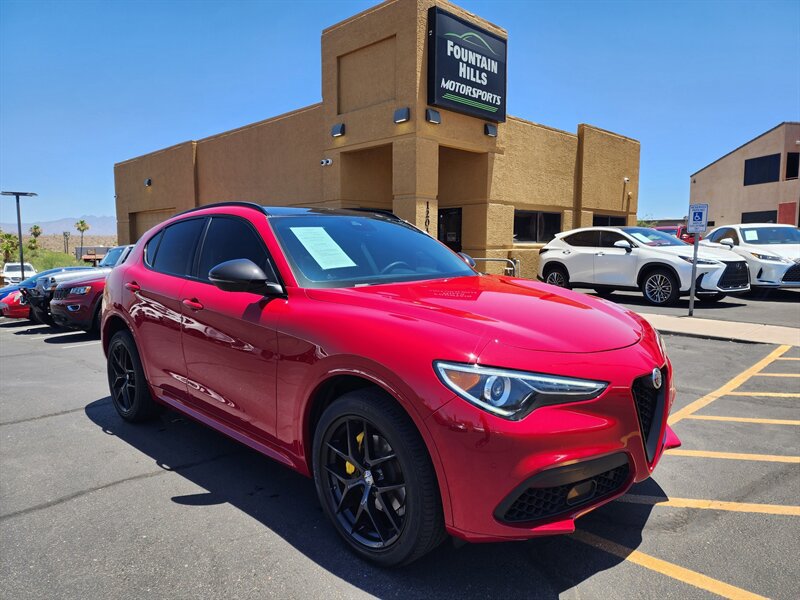 Used 2021 Alfa Romeo Stelvio Ti w/ Nero Edizione