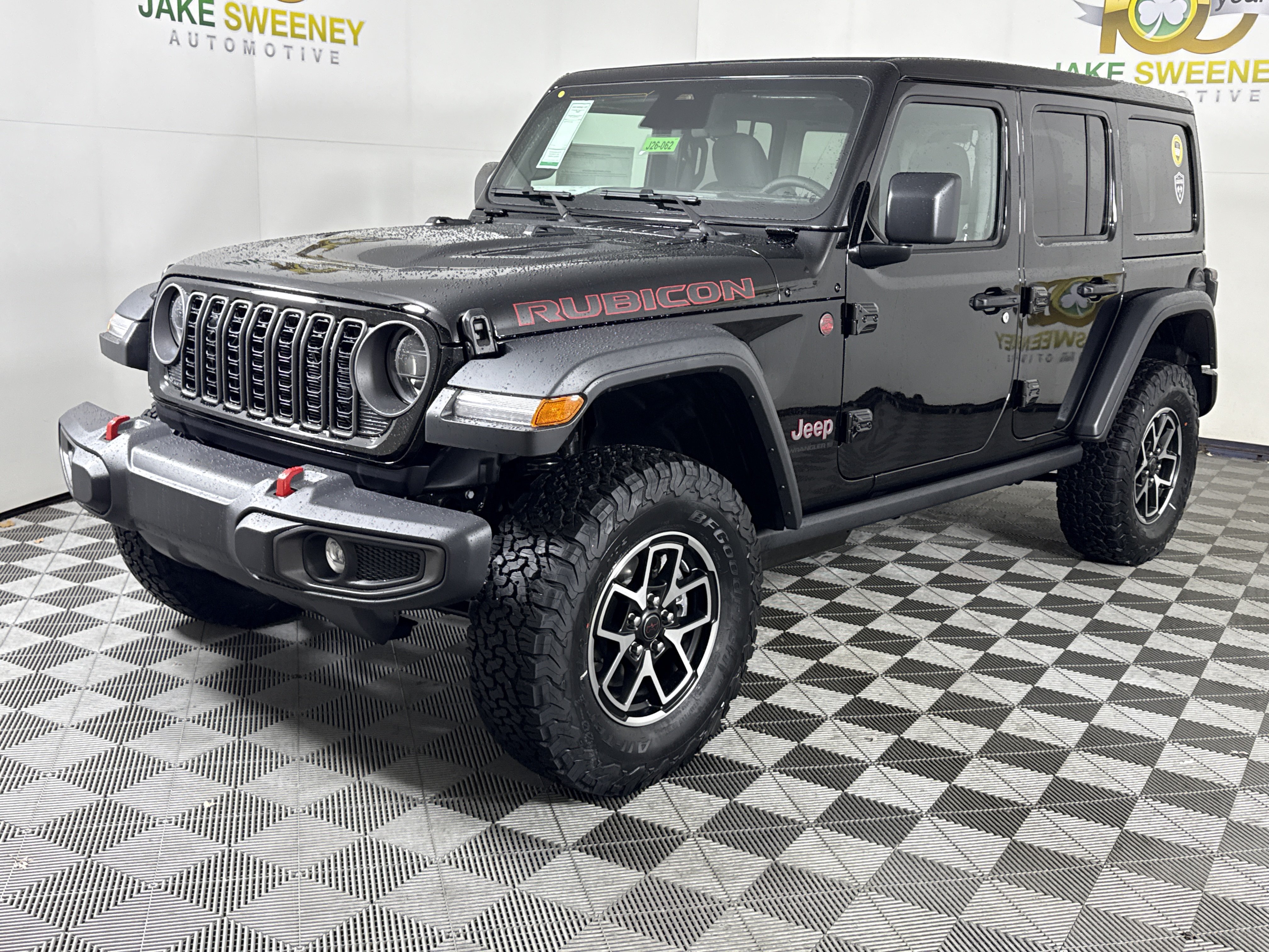 New 2026 Jeep Wrangler Unlimited Rubicon w/ Safety Group AWD/4WD image 4