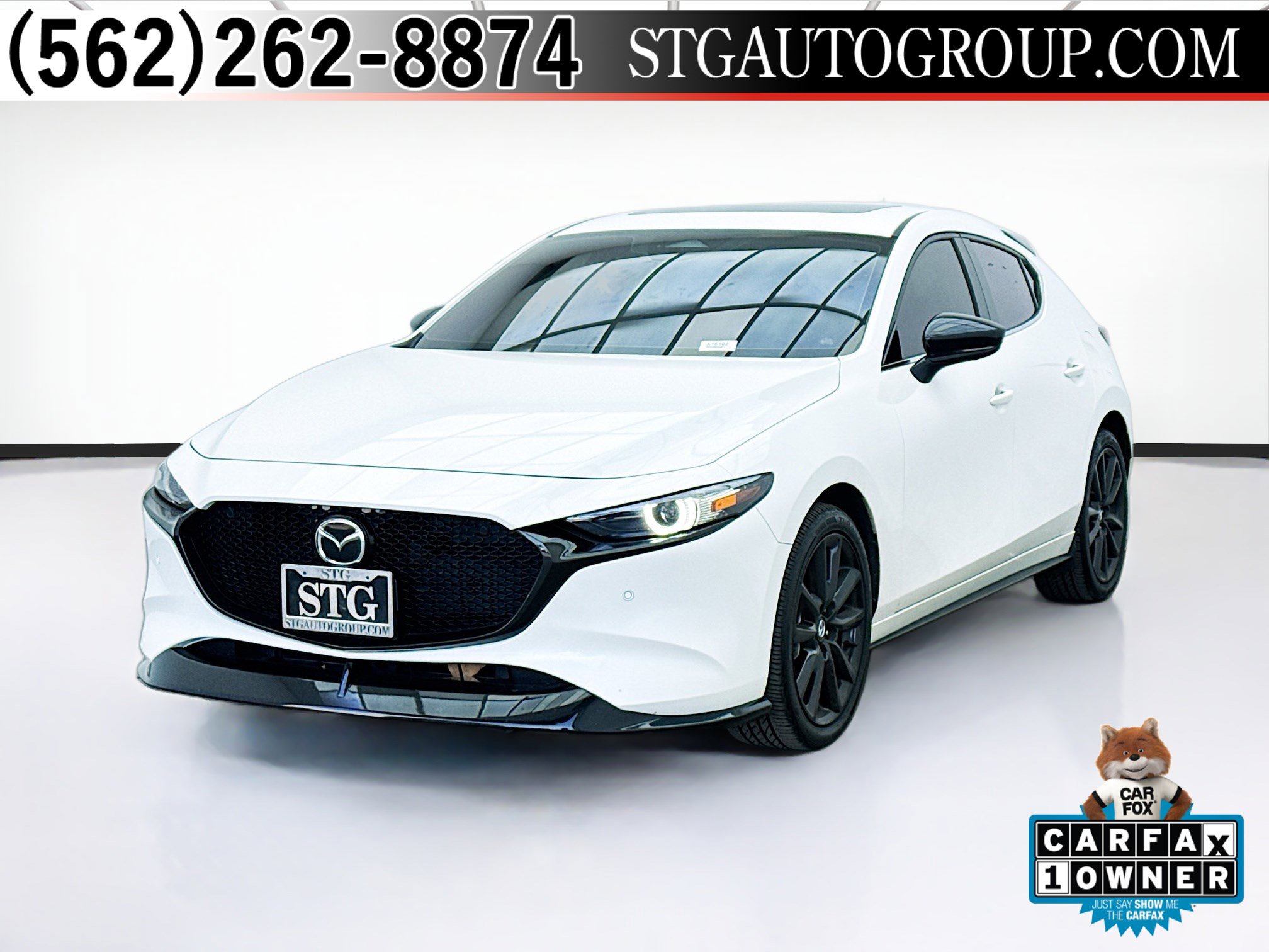 Used 2025 MAZDA MAZDA3 Hatchback w/Premium Plus Pkg image 1