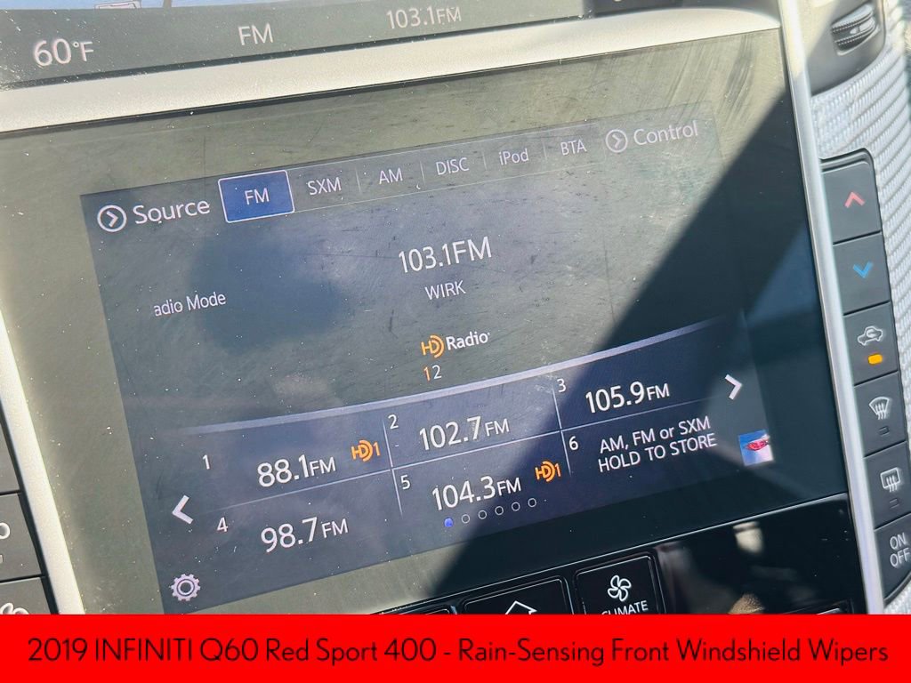 Used 2019 INFINITI Q60 Red Sport 400 w/ Proactive Package RWD image 26