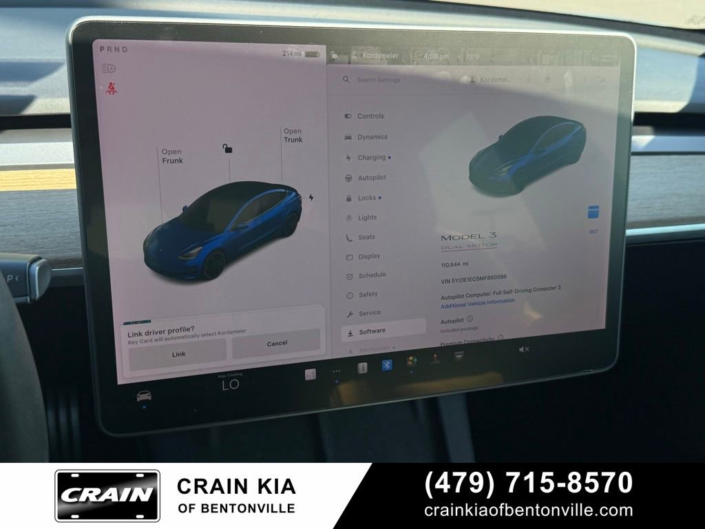 Used 2021 Tesla Model 3 Performance AWD/4WD image 13