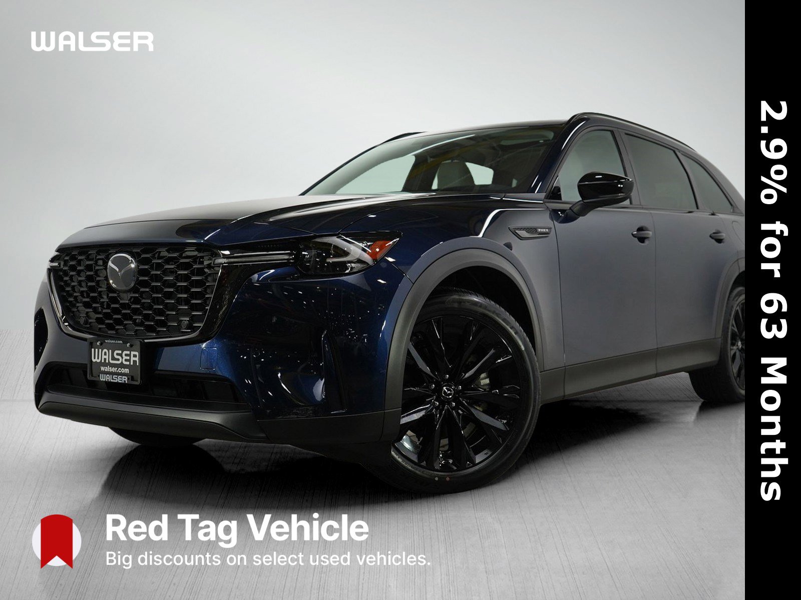 Certified 2025 MAZDA CX-90 Plug-In Hybrid w/Premium Sport image 1