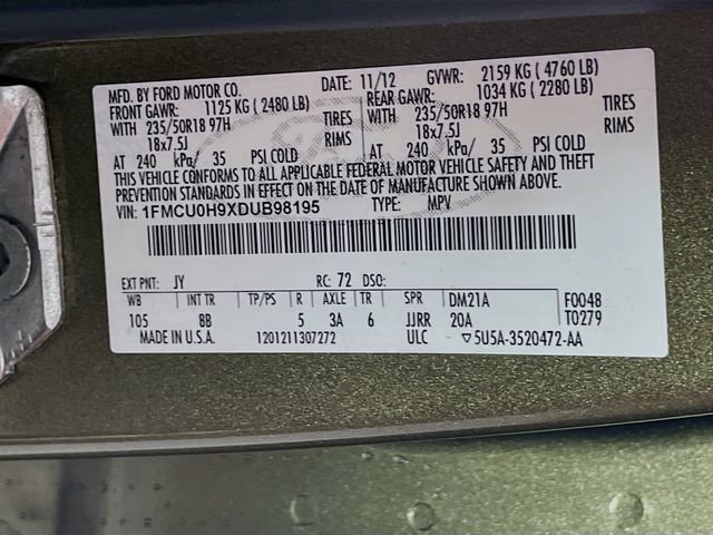 Used 2013 Ford Escape SEL FWD image 32