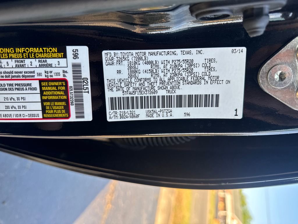 Used 2014 Toyota Tundra 1794 Edition AWD/4WD image 28