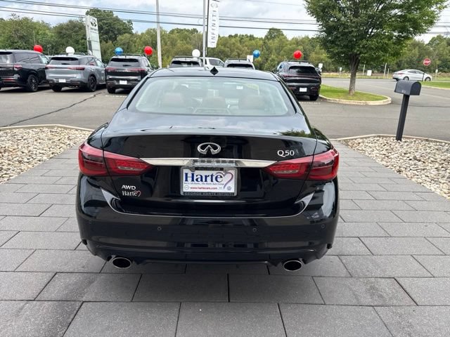 Certified 2024 INFINITI Q50 Luxe w/ Cargo Package AWD/4WD image 7