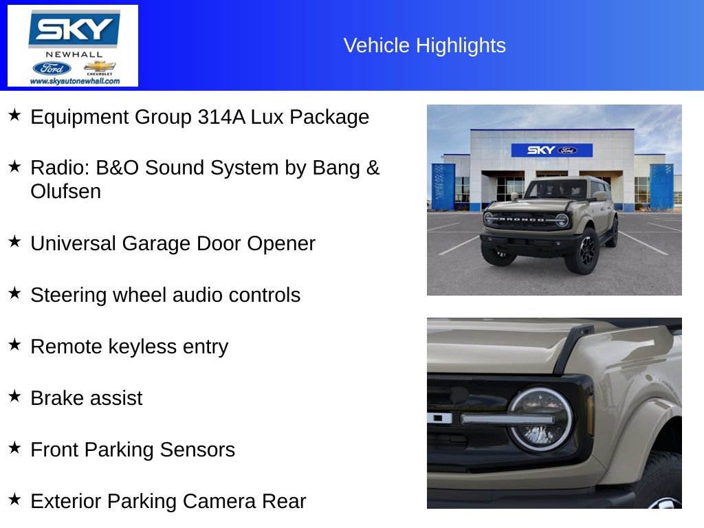 New 2025 Ford Bronco Outer Banks image 12