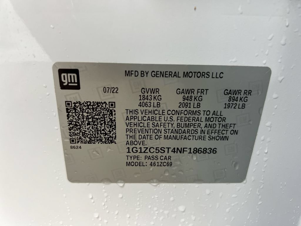 Used 2022 Chevrolet Malibu LS w/ Driver Confidence Package II FWD image 27