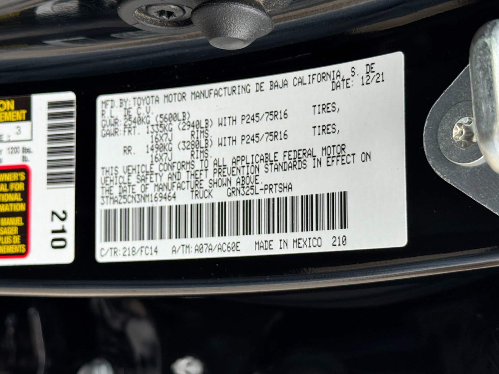 Used 2022 Toyota Tacoma SR5 RWD image 39