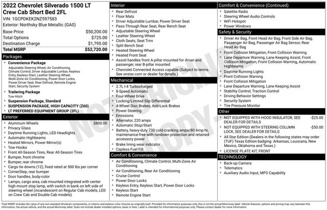 Used 2022 Chevrolet Silverado 1500 LT AWD/4WD image 5