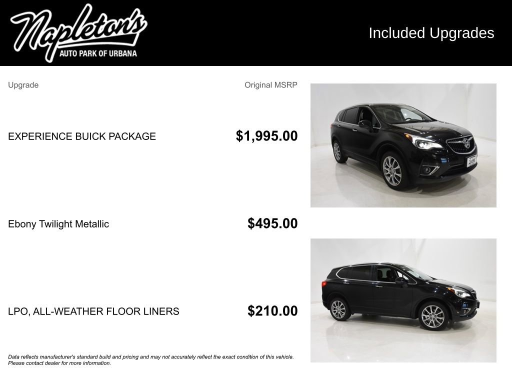 Used 2020 Buick Envision Essence w/ Experience Buick Package AWD/4WD image 27