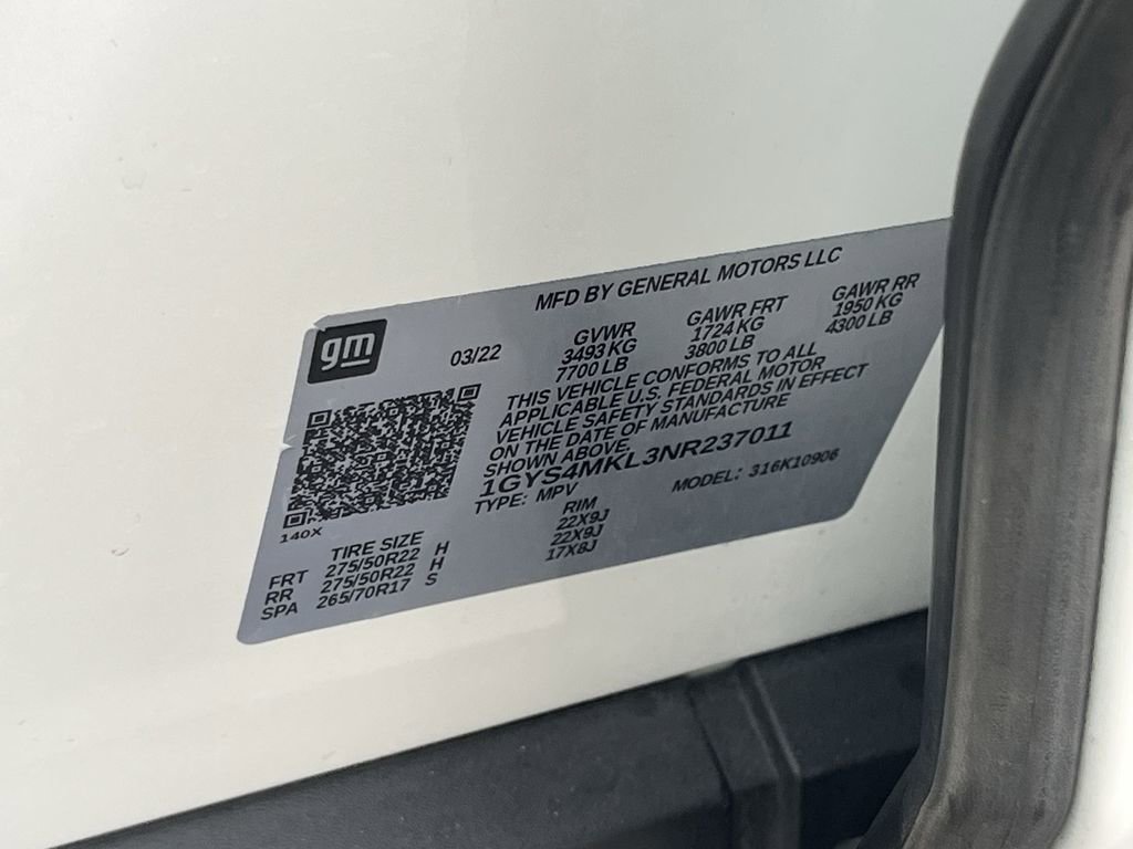 Used 2022 Cadillac Escalade ESV Premium Luxury Platinum w/ Heavy-Duty Trailer Package image 27