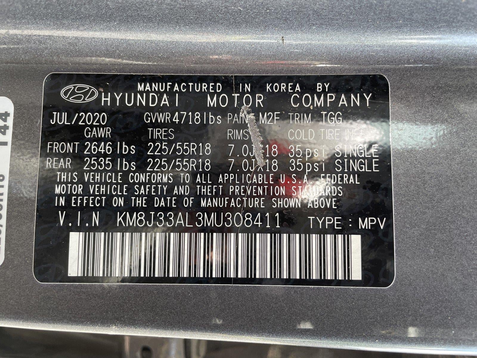Used 2021 Hyundai Tucson SEL w/ Cargo Package FWD image 11