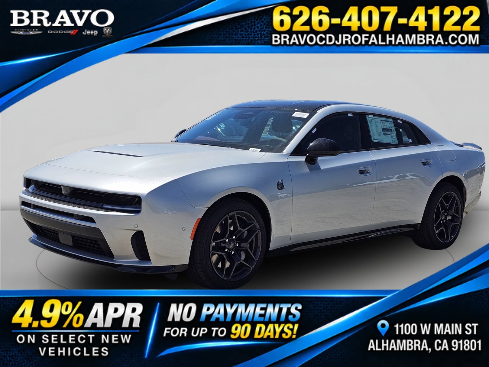 New 2026 Dodge Charger Scat Pack w/ Blacktop Package AWD/4WD image 1