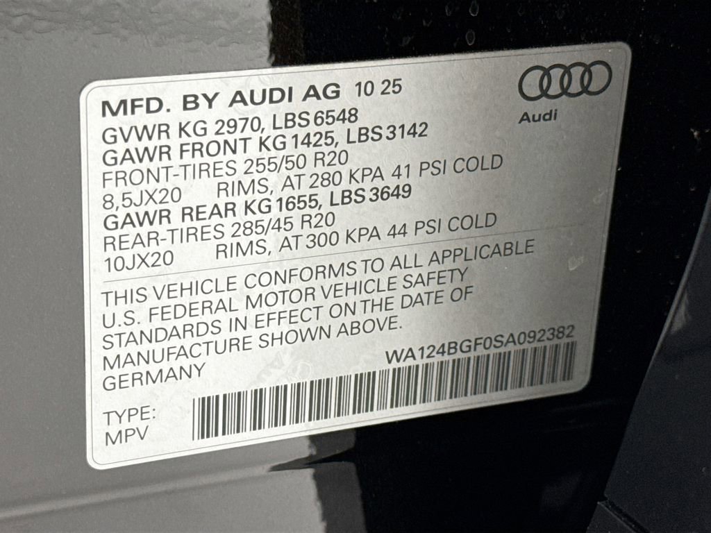 New 2025 Audi Q6 e-tron Premium Plus AWD/4WD image 35