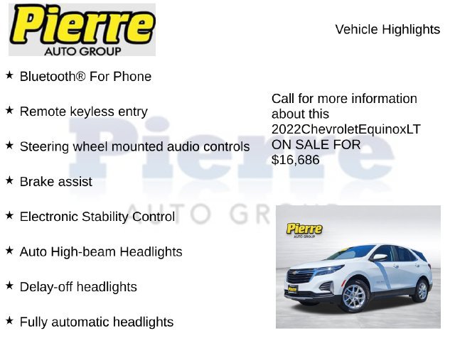 Used 2022 Chevrolet Equinox LT AWD/4WD image 14