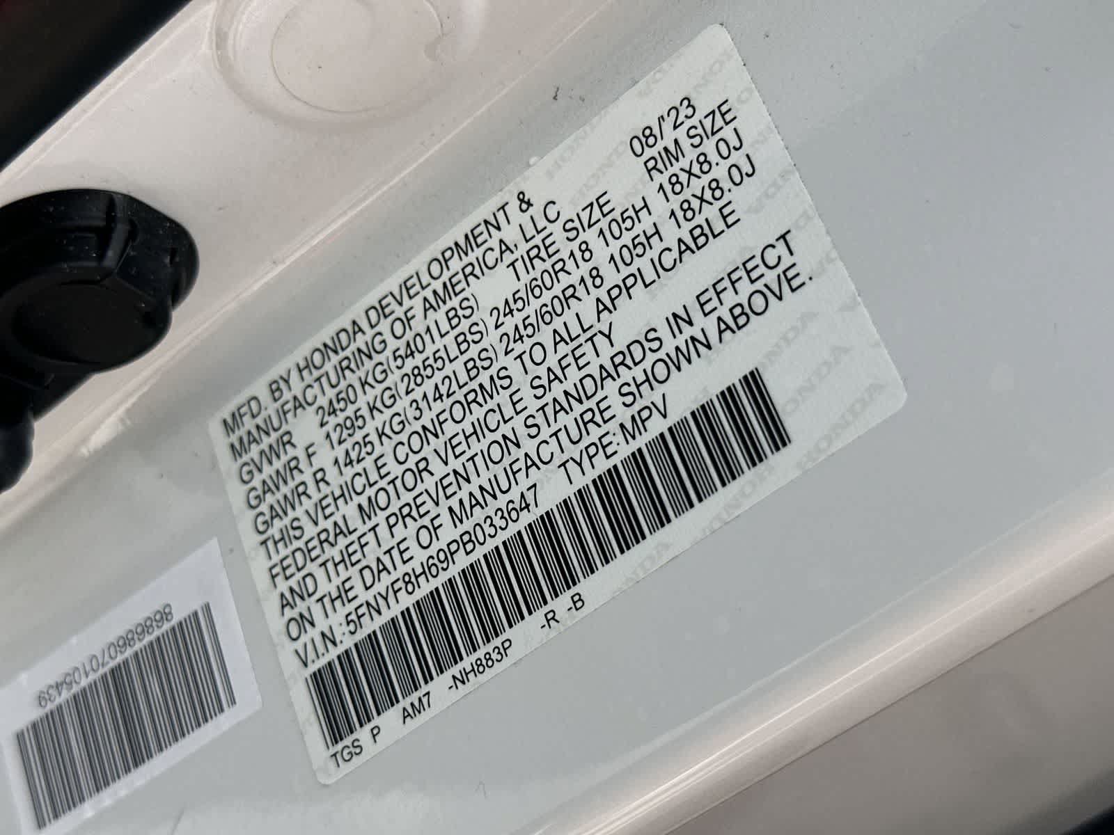 Used 2023 Honda Passport TrailSport image 23