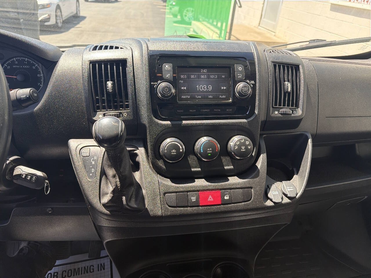 Used 2018 RAM ProMaster 3500 w/ Interior Convenience Group FWD image 14
