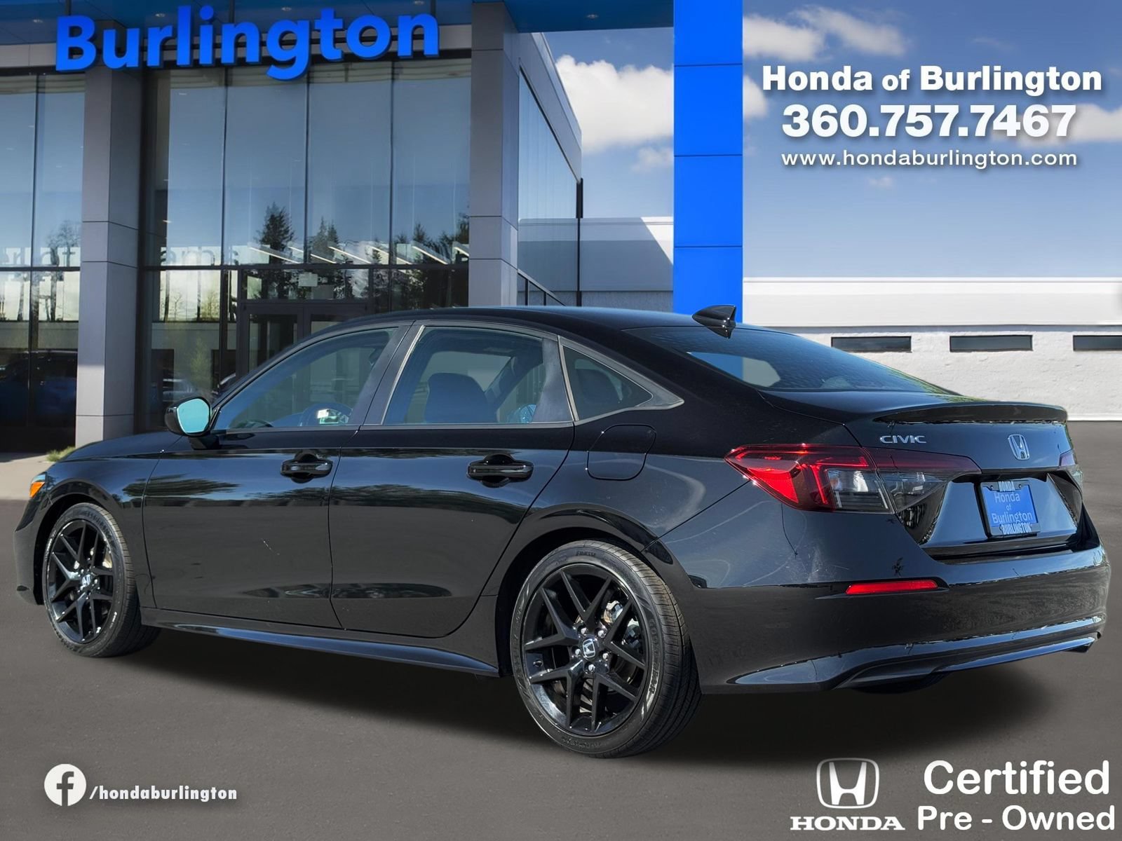 Certified 2025 Honda Civic Sport image 4