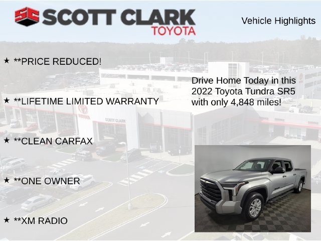 Used 2022 Toyota Tundra SR5 w/ SR5 Convenience Package AWD/4WD image 13